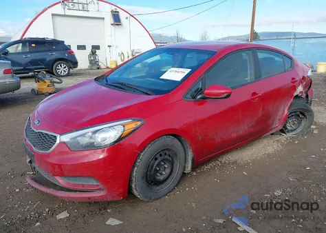 2016 Kia Forte Lx from USA, damaged, VIN KNAFK4A63G5522985